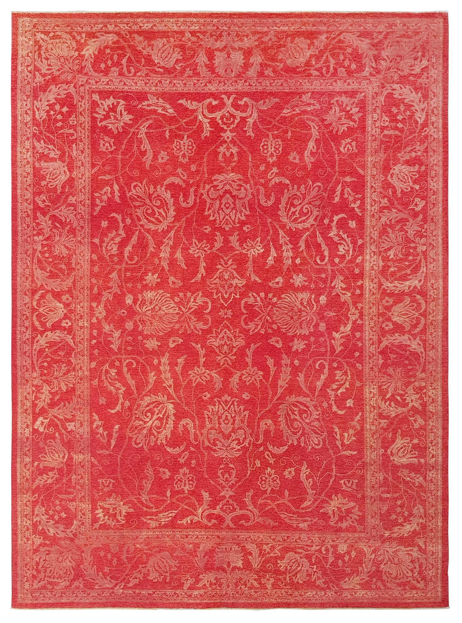 Handwoven Agra Transitional Area Rug J64031 - Perfect for Living Room, Bedroom, or Office Decor