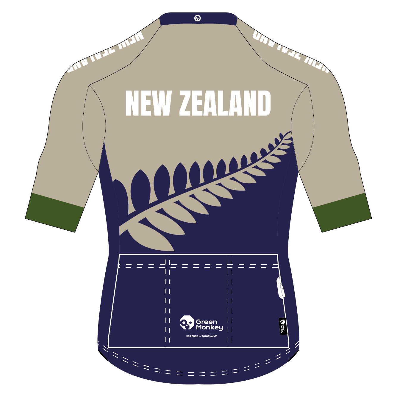 Premium New Zealand Cycling Jersey #2 - Breathable & Moisture-Wicking Bike Shirt for Men & Women - Pre Order Now for Road & Mountain Biking Adventures