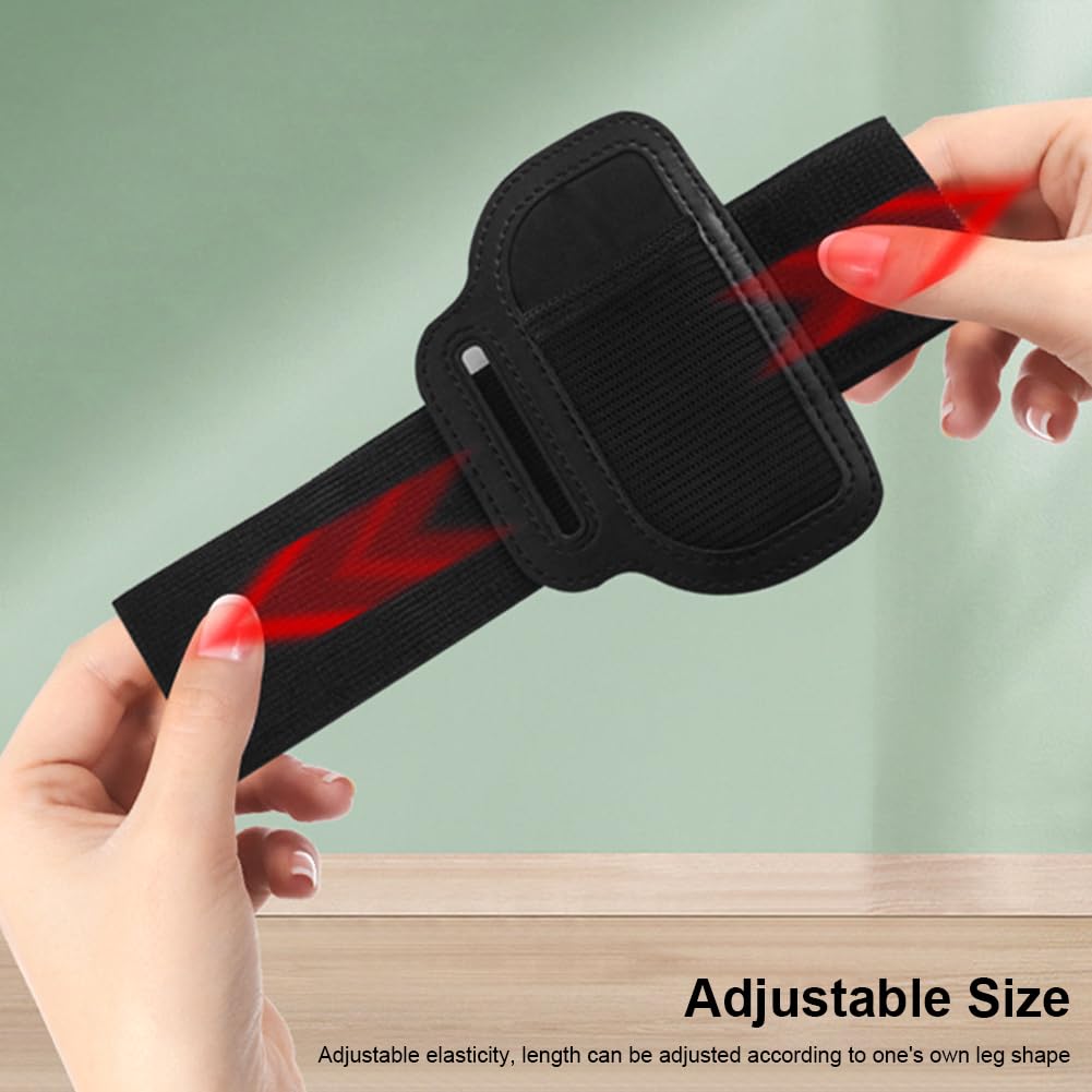 Anwangda Adjustable Leg Strap for Nintendo Switch Sports - Elastic Controller Strap for Switch, Switch Lite & Switch OLED - Perfect for Fitness Games, VR Gaming & Motion Control Activities