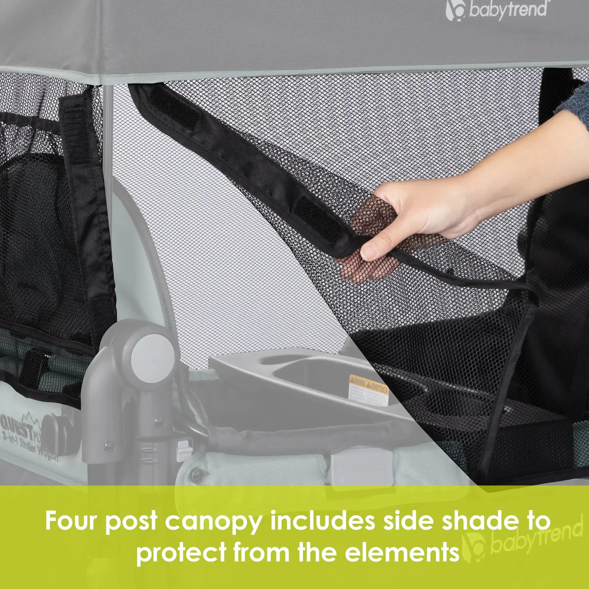 Quest PLUS 3-in-1 Stroller Wagon in Madrid Green - Convertible Baby Stroller & Wagon for Toddlers (Target Exclusive) | Perfect for Park Outings, Beach Trips & Family Adventures