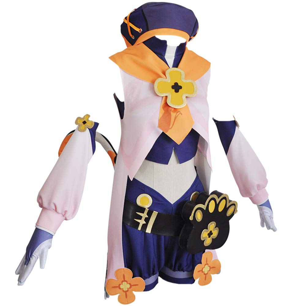Genshin Impact Diona Cosplay Costume - Anime Game Character Dress for Halloween, Conventions & Roleplay