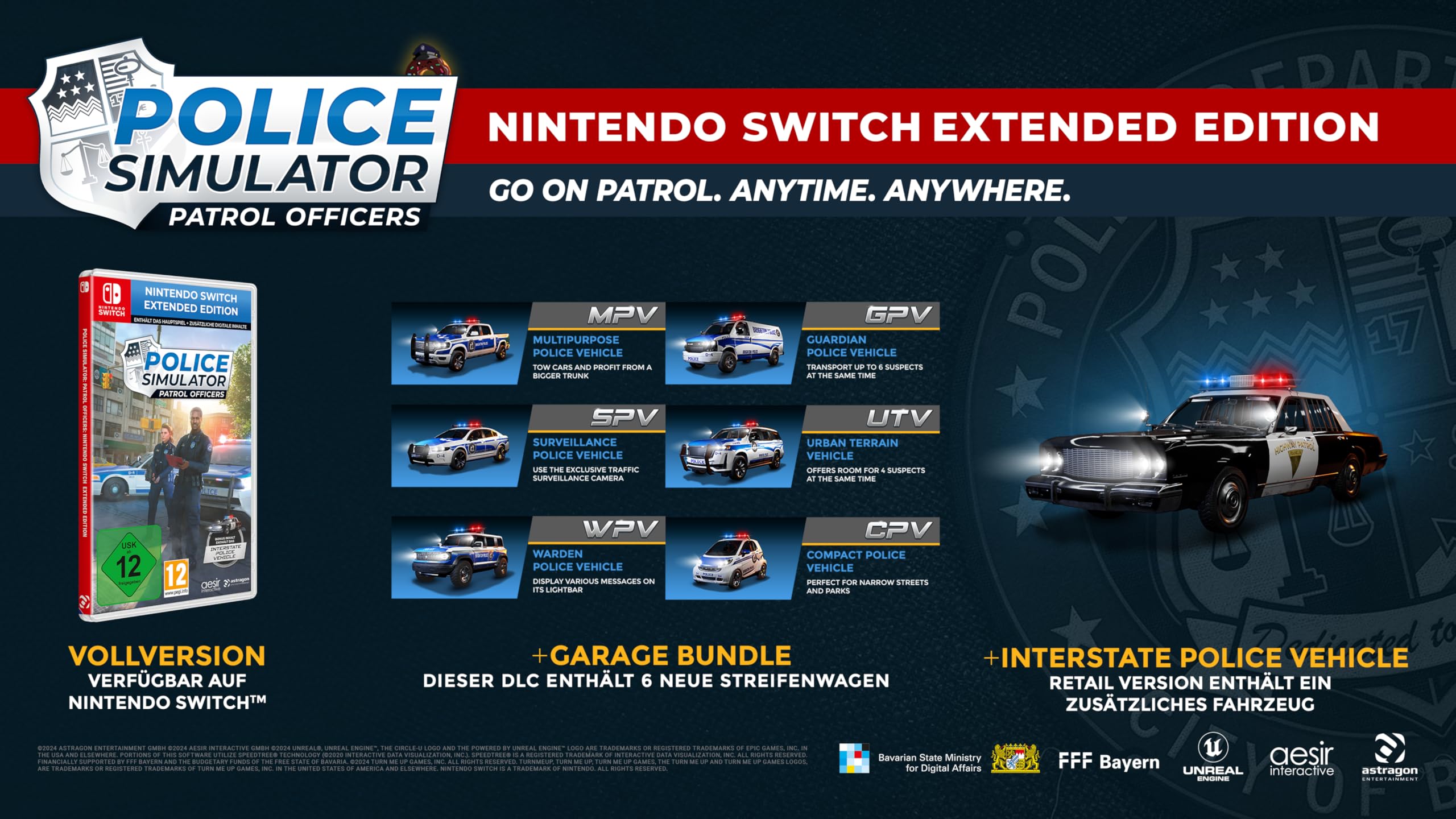 Police Simulator: Patrol Officers - Extended Edition for Nintendo Switch | Law Enforcement Simulation Game | Perfect for Aspiring Cops & Gaming Enthusiasts