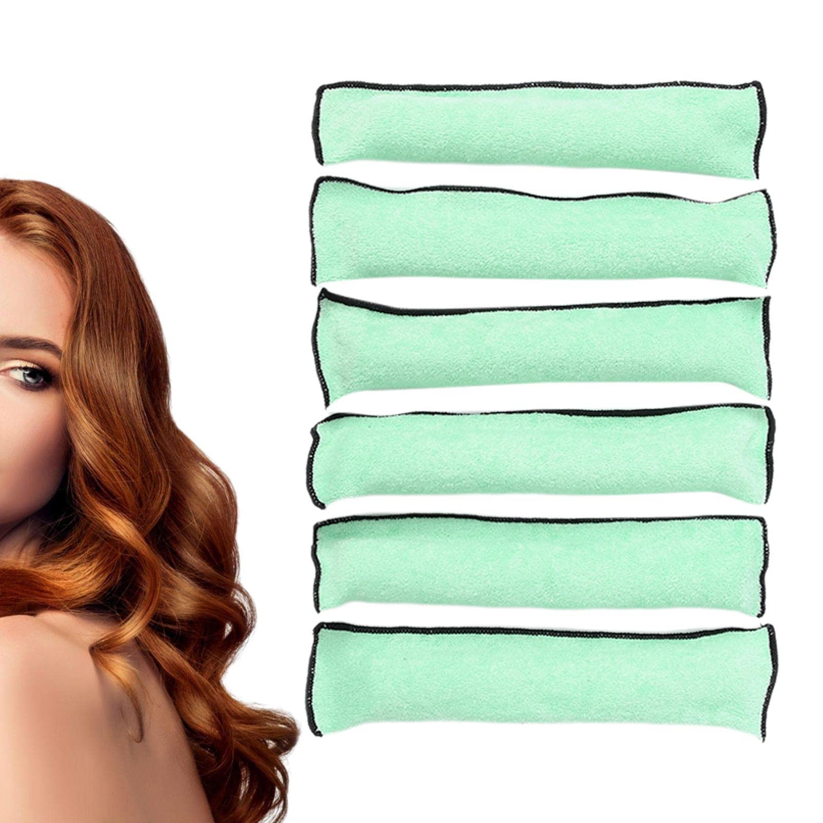 Soft Sleep Hair Rollers - Heatless Overnight Curlers for Short & Medium Hair | Foam Pillow Hair Curlers for Nighttime Styling | Perfect for Bedtime, Travel & Damage-Free Waves