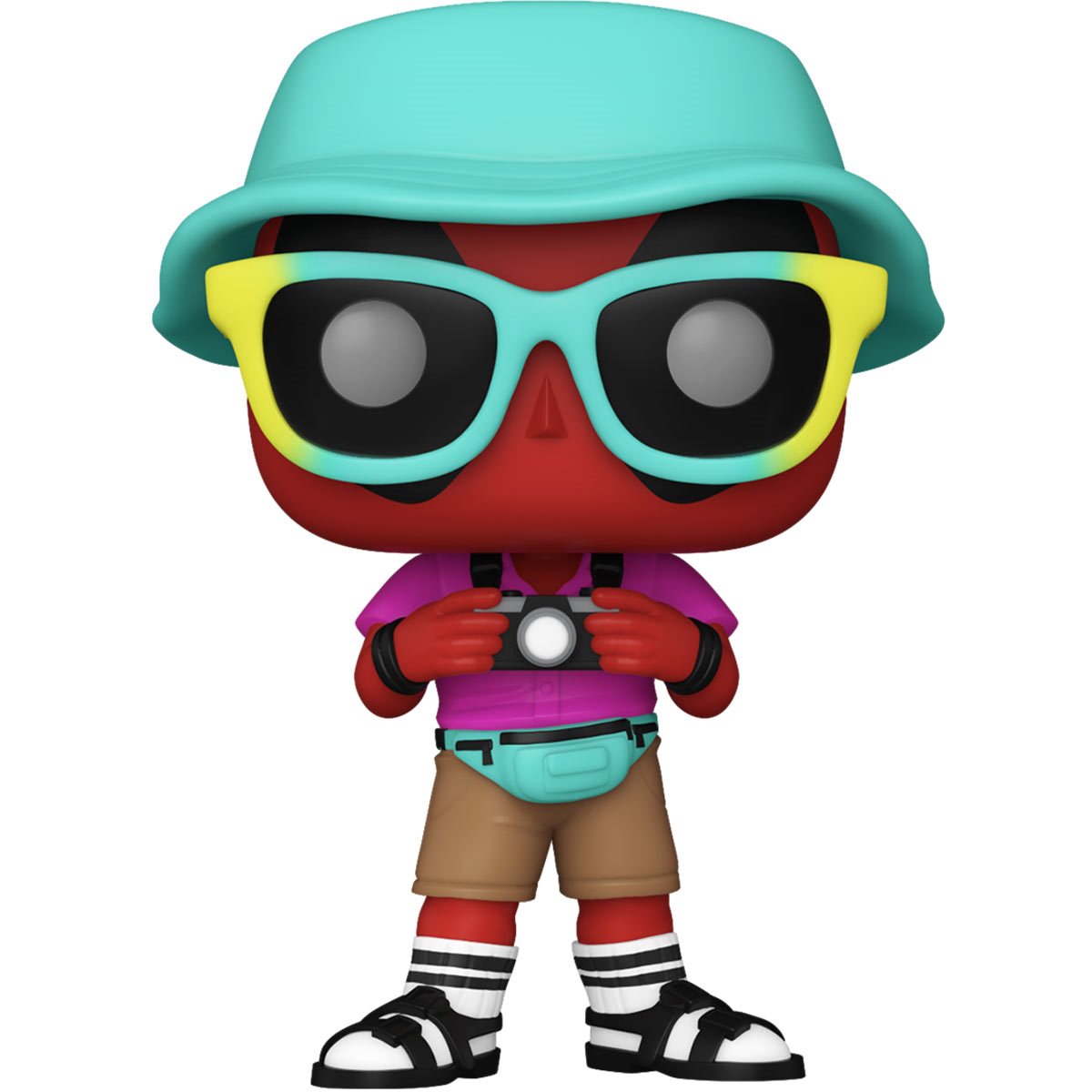 Deadpool Parody Tourist Deadpool Funko Pop! Vinyl Figure #1345 - Collectible Action Figure for Marvel Fans, Perfect for Display, Gifts & Comic Conventions