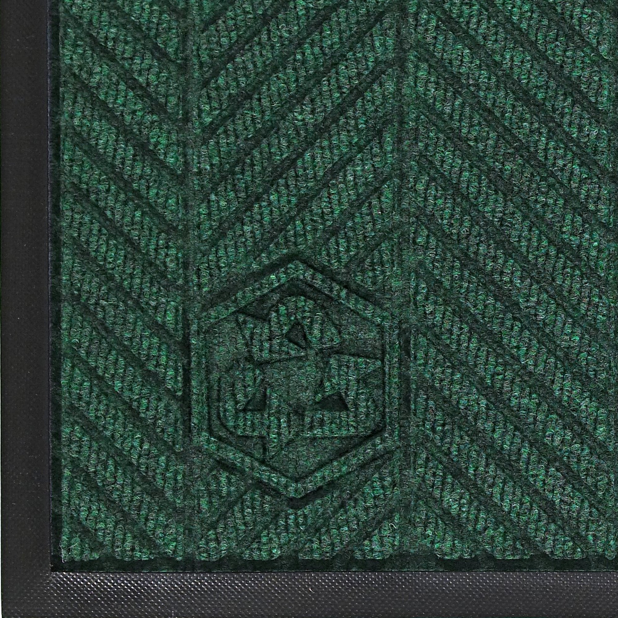 Premium M+A Matting 2240 Waterhog Eco Elite PET Polyester Fiber Doormat - Indoor/Outdoor Use with SBR Rubber Backing - 10' x 3' x 3/8