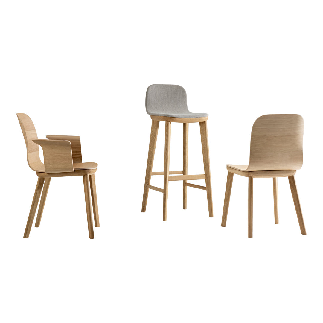 Mathias Hahn Aeon Side Chair by Zeitraum - Modern Minimalist Dining Chair for Home & Office - Perfect for Dining Rooms, Kitchens, and Workspaces