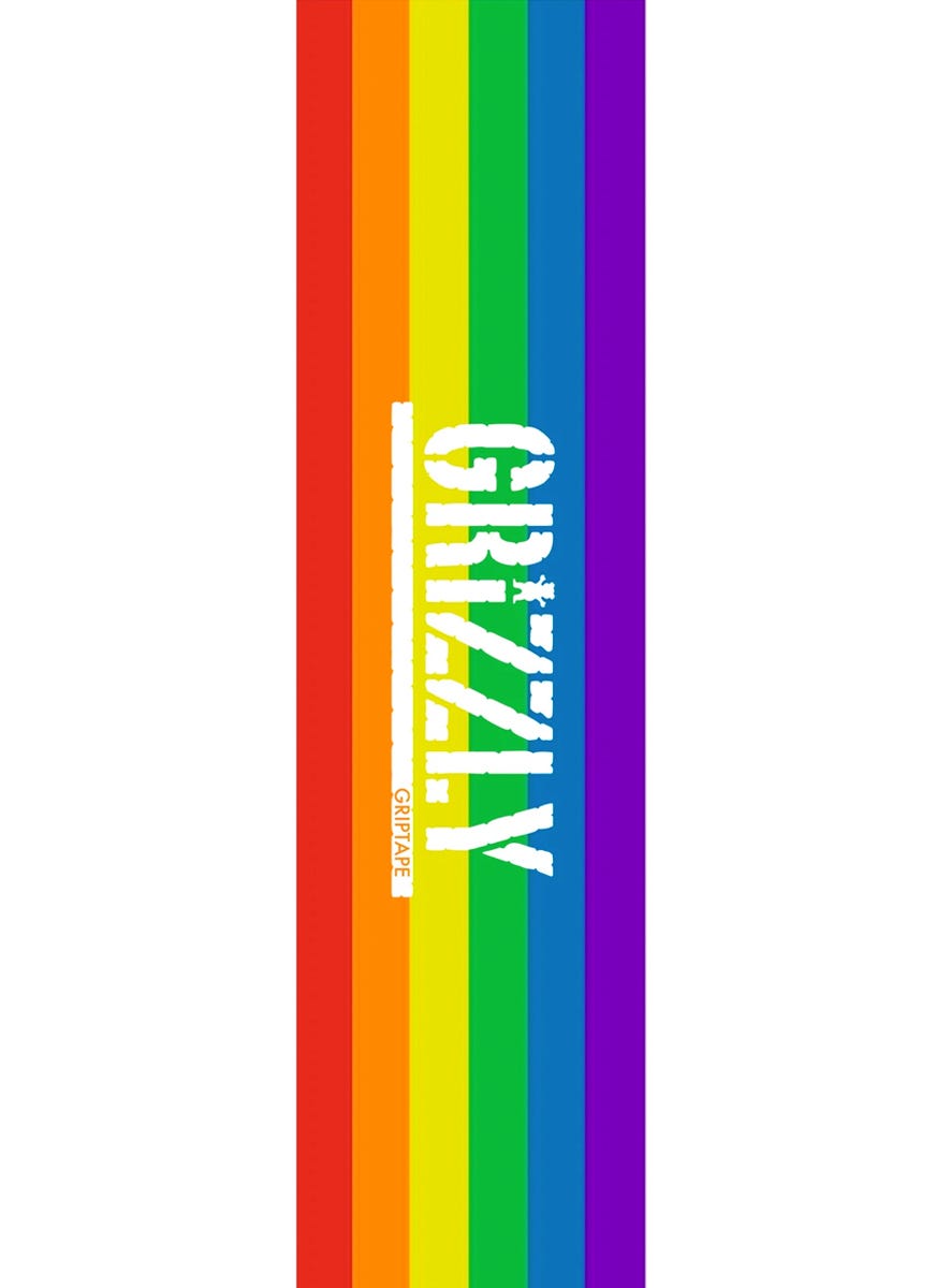 Grizzly Equality Grip Tape - Premium Skateboard Grip Tape for Enhanced Board Control - Perfect for Street Skating, Longboarding & Skatepark Tricks
