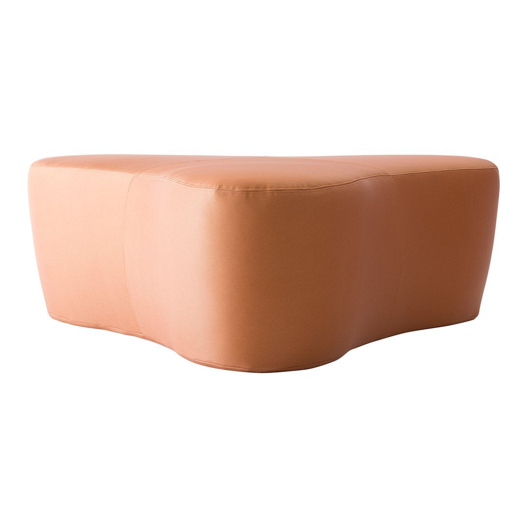 Konno Chat Pouf Ottoman - Soft and Stylish Round Footstool for Living Room, Bedroom, or Office | Perfect for Extra Seating, Footrest, or Decorative Accent