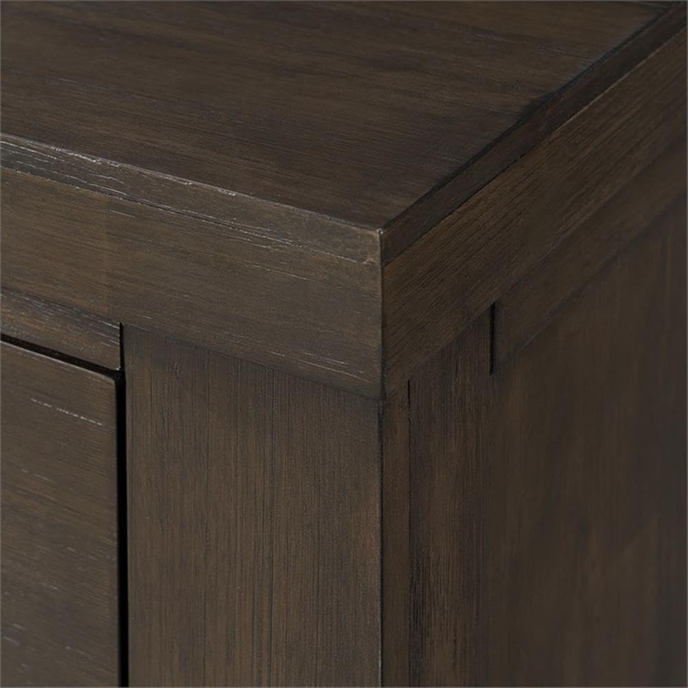 Picket Jasper Server - Rustic Wood Sideboard for Dining Room