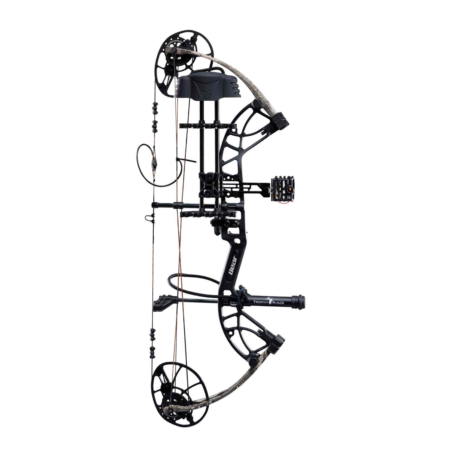 Bear Cruzer G4 RTH Compound Hunting Bow Package - Adjustable Draw Weight & Length for Adults & Youth - Perfect for Target Practice, Bowhunting & Outdoor Adventures