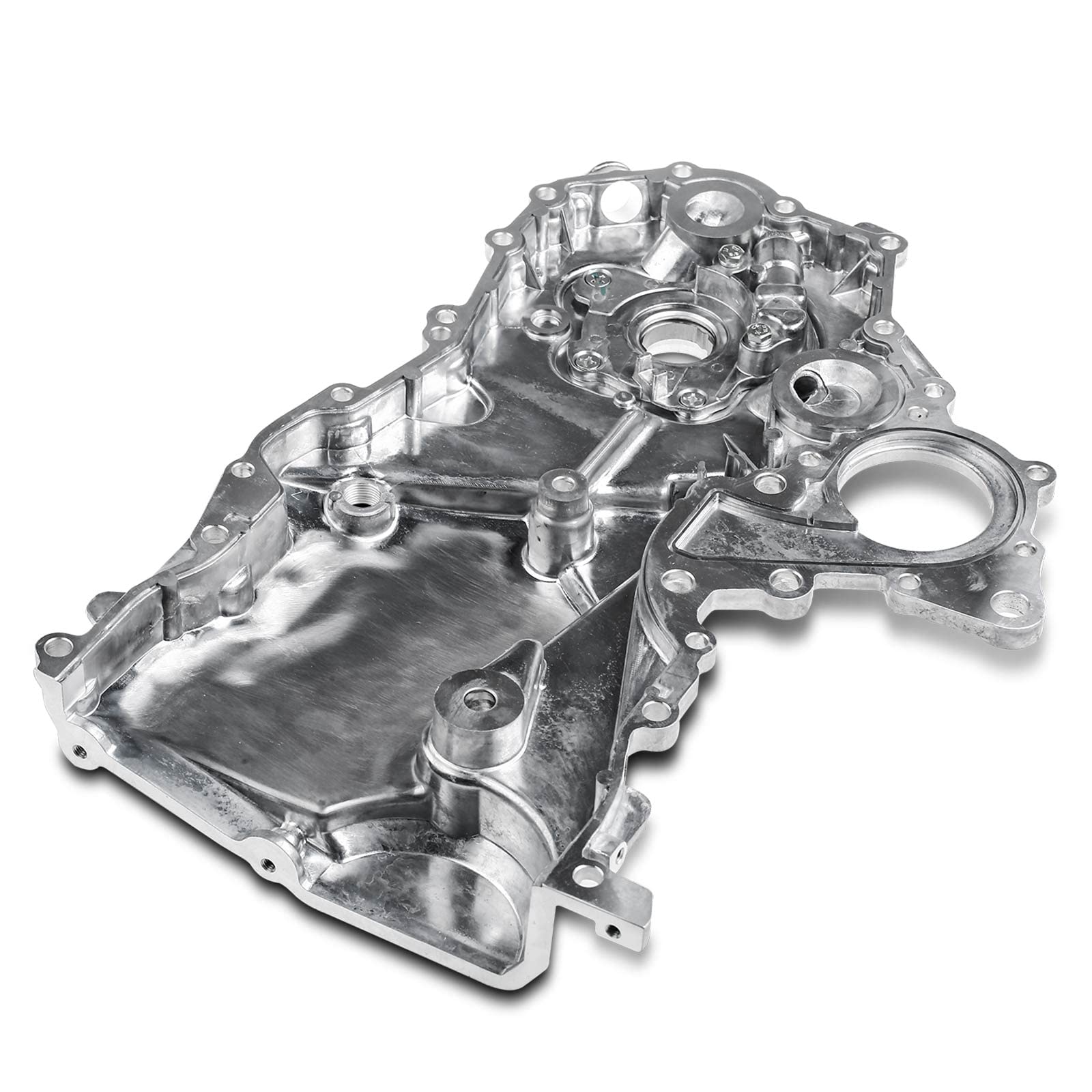 Premium Engine Timing Cover with Oil Pump for Toyota Yaris 2006-2011, Echo 2000-2005, Scion xA xB 2004-2006 - 1.5L - Durable Replacement Part for Smooth Engine Performance & Oil Circulation