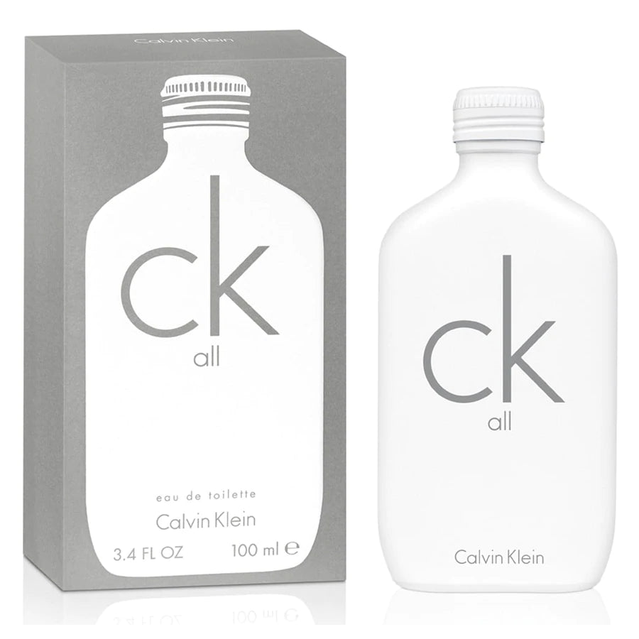 Calvin Klein CK All 100ML Eau de Toilette Spray for Women & Men - Fresh Daily Fragrance for Work, Date & Special Occasions