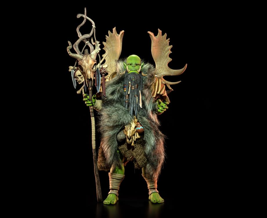 Four Horsemen Studio Mythic Legions 1/12 Scale 6-inch Poxxus Tharnog Action Figure - Fantasy Warrior Collectible for Display & Role-Playing Games (RPG)