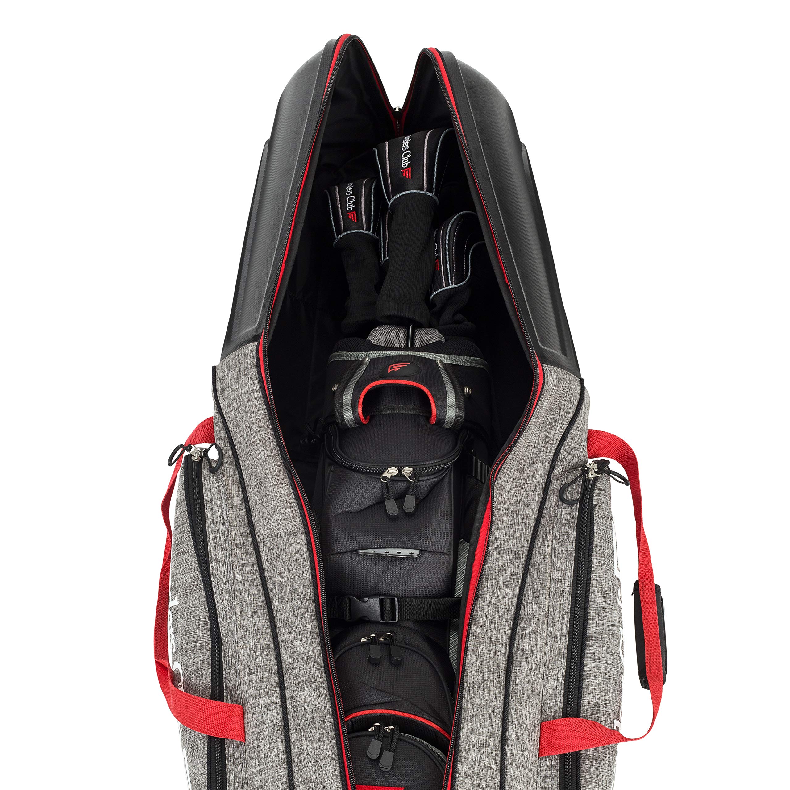 Founders Club Golf Travel Bag - Hard Shell ABS Golf Club Cover for Airline Travel - Perfect for Golf Vacations & Tournaments