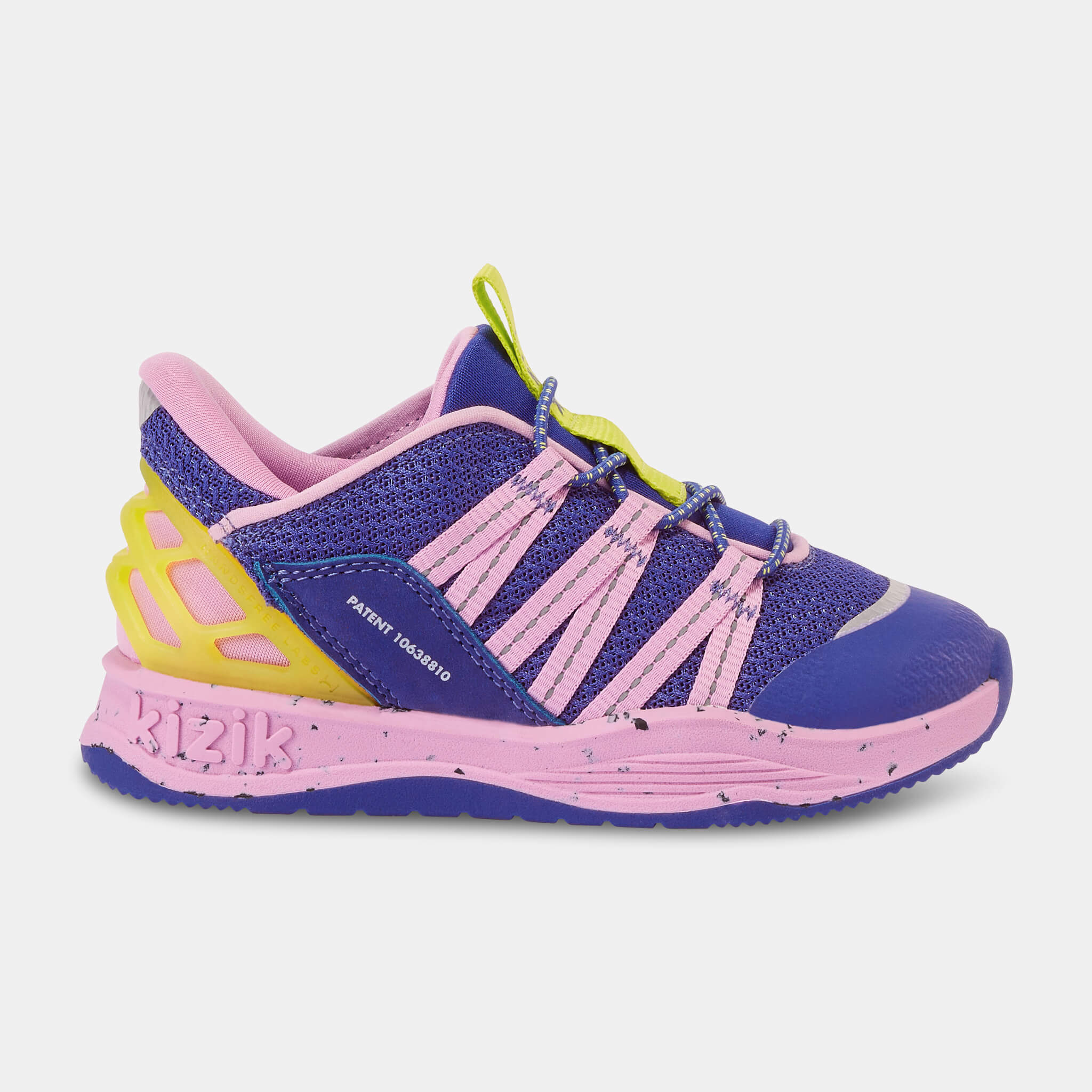 Kids Truckee Sneakers - Royal Blue & Pastel Lavender Casual Shoes for Boys & Girls | Perfect for School, Playground & Everyday Wear