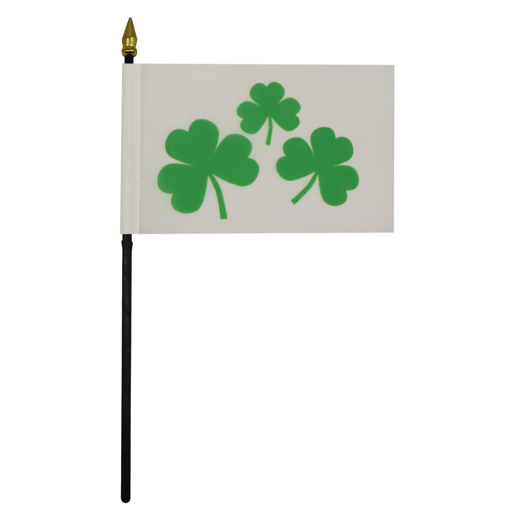 Irish Shamrock Table Flag 4
