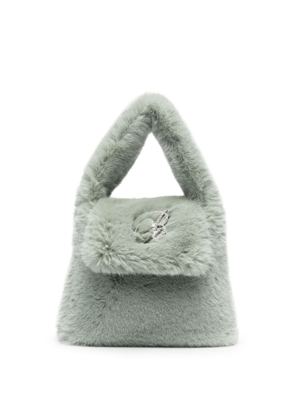 Blumarine Women's Green Leather Handbag - Stylish Crossbody Purse for Work, Travel & Everyday Use