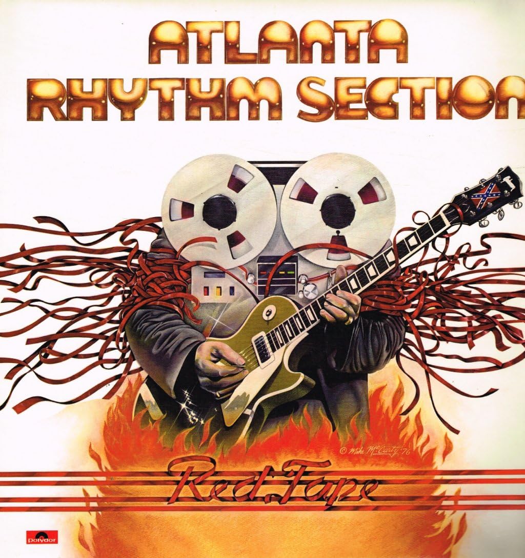 Atlanta Rhythm Section - Red Tape Vinyl LP (Polydor 2391 223) - Classic Southern Rock Album for Music Collectors & Vinyl Enthusiasts