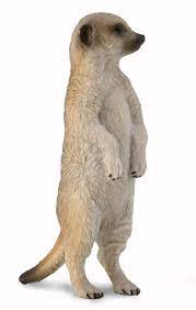 CollectA Wild Animal Figurine Meerkat - Realistic Hand-Painted Miniature Meerkat Toy for Kids, Animal Lovers & Collectors | Perfect for Educational Play, Safari Themed Decor & Gift Giving