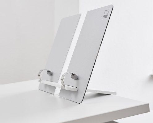Foldable Book Holder for Reading - Adjustable Hands-Free Page Holder for Cookbooks, Textbooks & Sheet Music - Perfect for Kitchen, Office & Study Desk Accessories