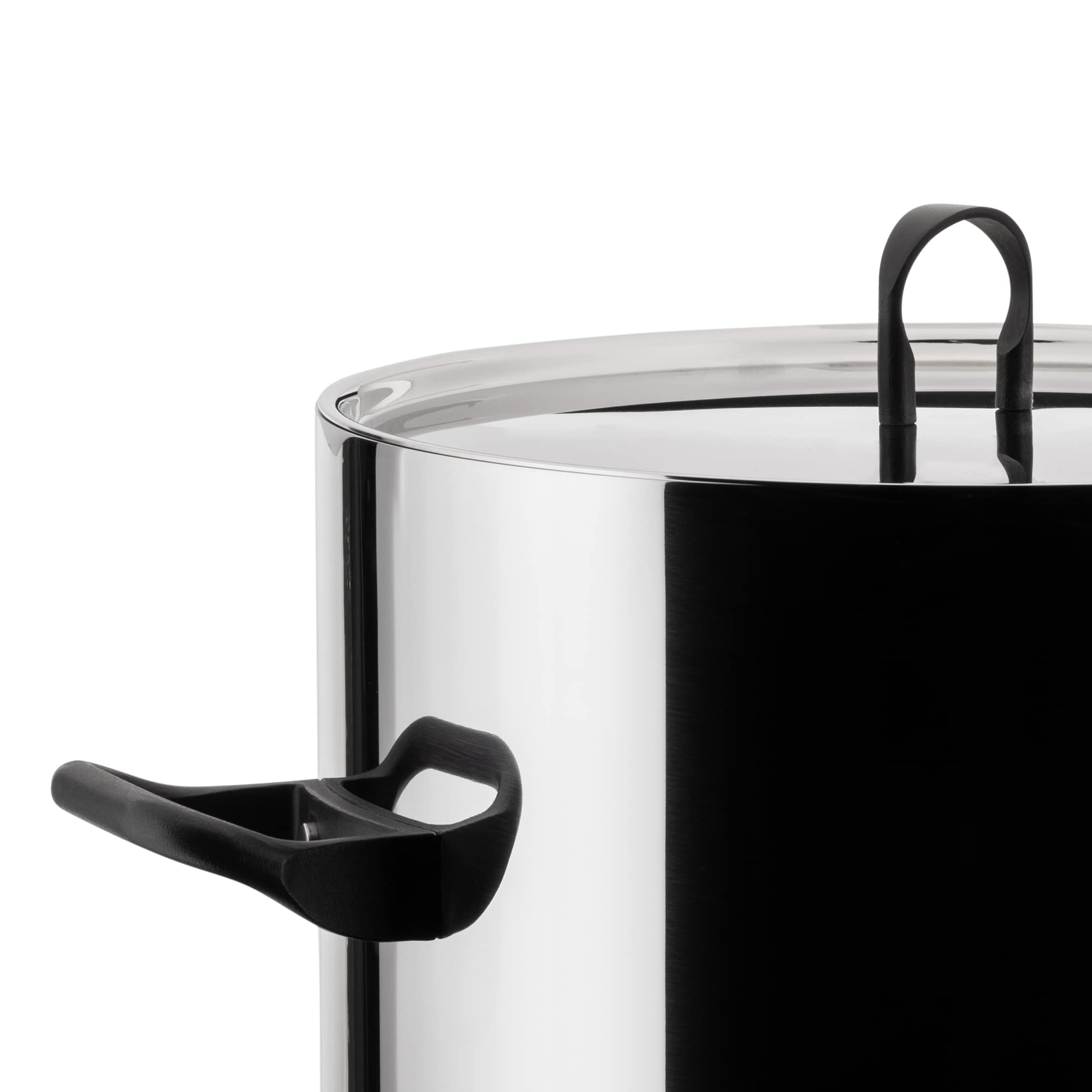 Alessi Orion Belt 24 cm Stainless Steel Cooking Pot - Premium Multipurpose Kitchen Pot for Soups, Stews & Pasta | Ideal for Home Chefs & Professional Kitchens