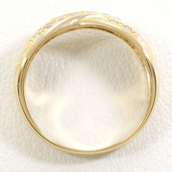 18K Yellow Gold Diamond Ring for Women - Elegant Solitaire Engagement & Wedding Band - Perfect for Proposals, Anniversaries, and Special Occasions