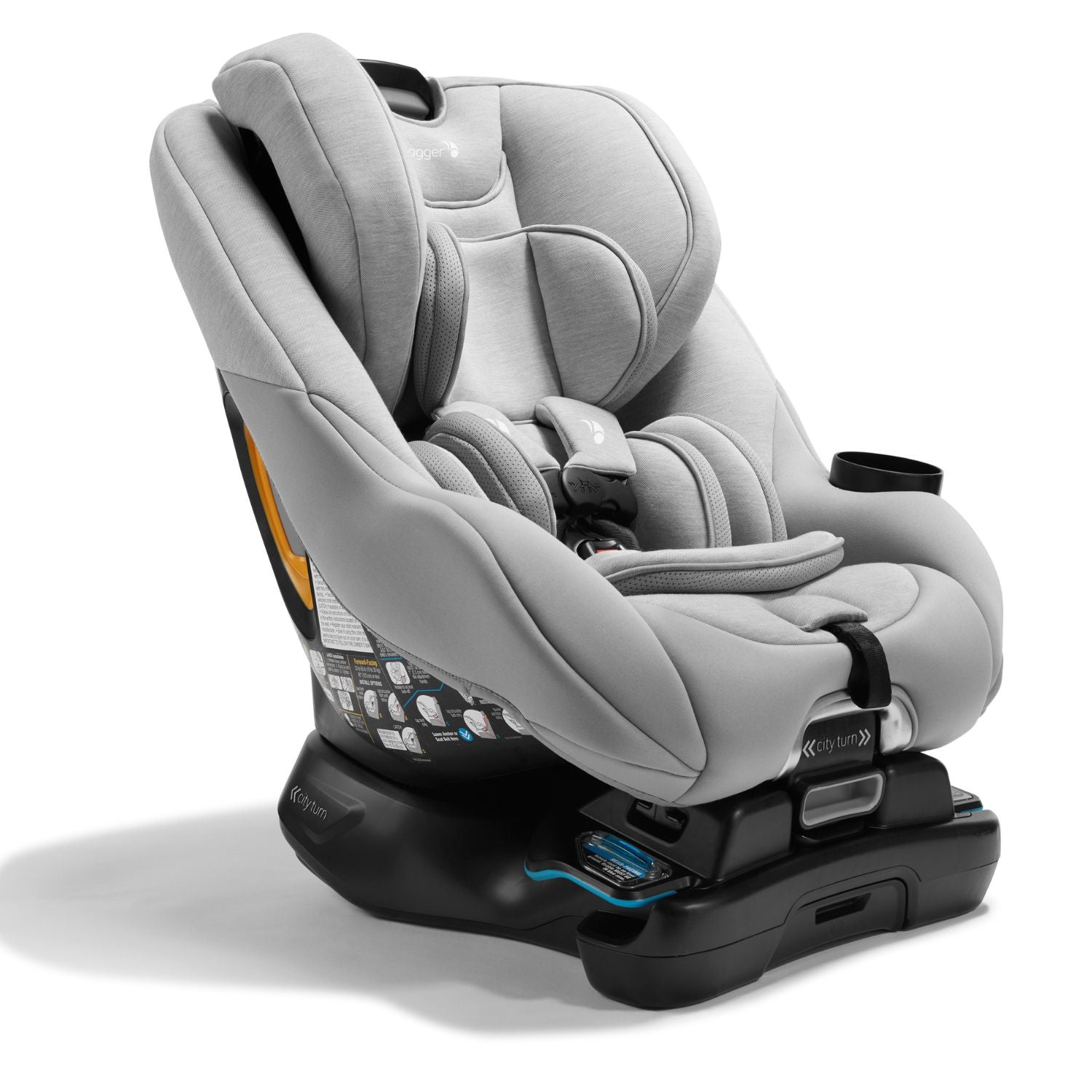 Baby Jogger City Turn 360 Rotating Convertible Car Seat - Safe & Easy Infant to Toddler Car Seat with One-Hand Rotation - Perfect for City Driving, Travel, and Everyday Use