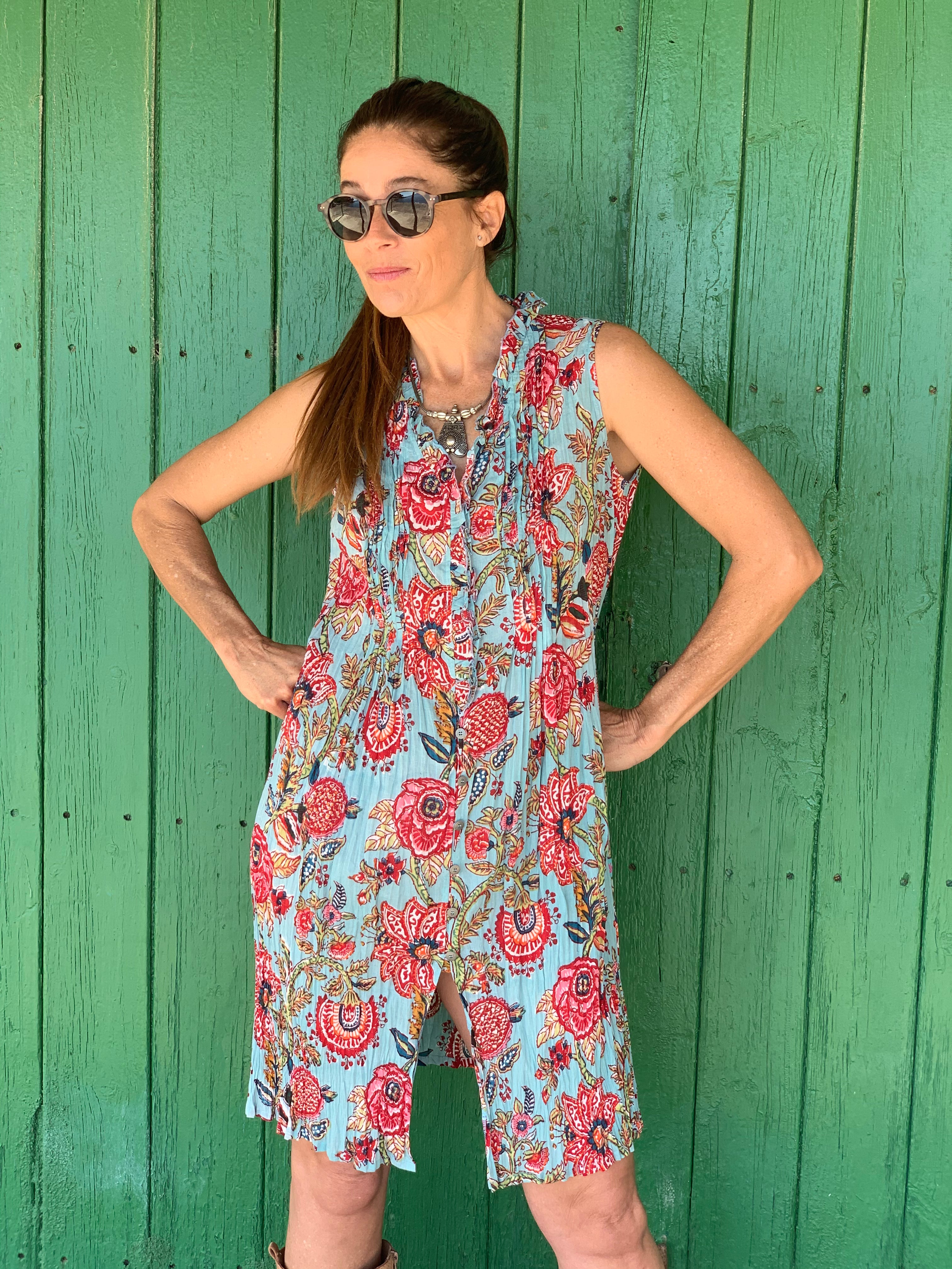 Boho Princess Sleeveless Dress for Girls - Perfect for Summer Parties, Beach Vacations & Casual Outings