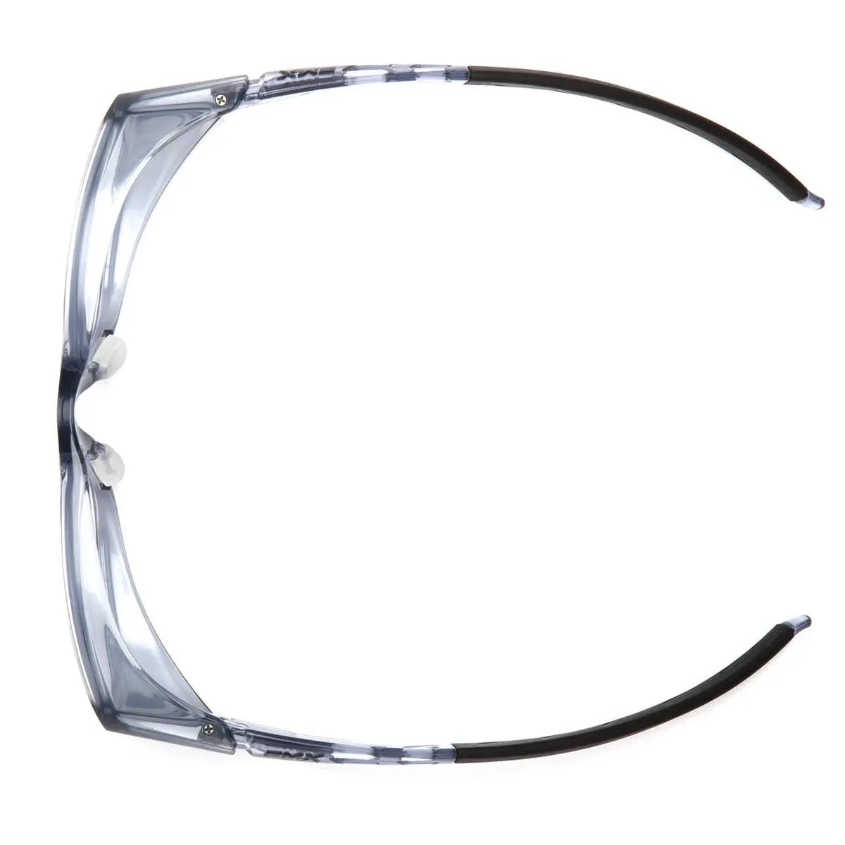 Pyramex Emerge Plus Safety Glasses - ANSI Z87.1 Certified, Anti-Fog, Gray Frame for Construction, Woodworking & DIY Projects