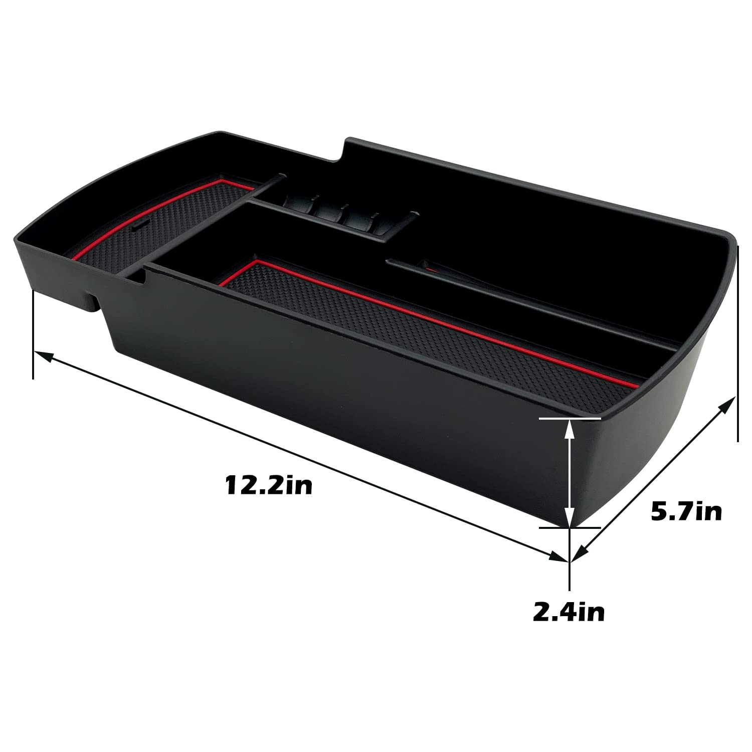 JOJOMARK Center Console Organizer Tray Compatible with Honda Accord 2018-2022 Models - Perfect Fit for Automatic Transmission - Car Accessories for Storage & Organization (Fits Sedan, Commuting, Road Trips)