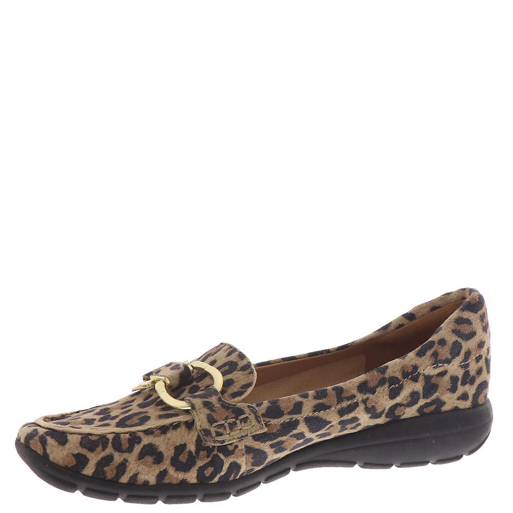Easy Spirit Women's Comfortable Slip-On Flats - Lightweight Walking Shoes for Work, Travel & Everyday Wear