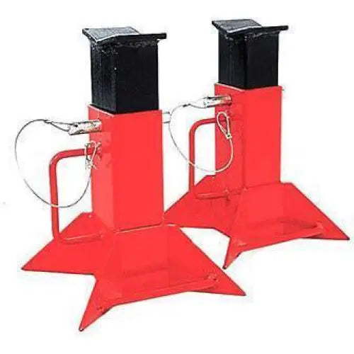 5 Ton Heavy Duty Forklift Jack Stand Set - AFF Industrial Grade Support for Lifting & Maintenance - Perfect for Warehouses, Auto Shops & Construction Sites