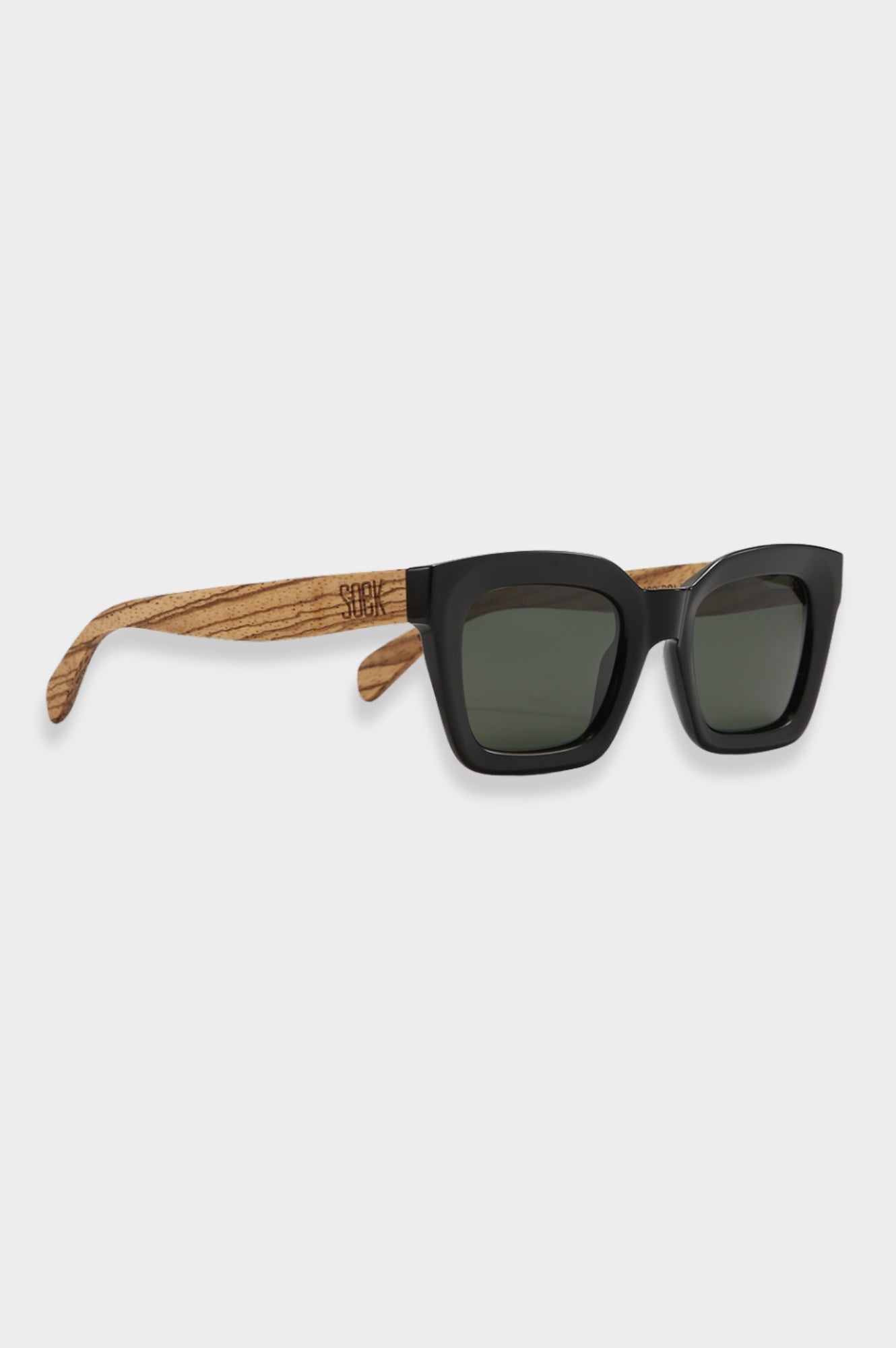 Zahra Polarized Sunglasses for Women & Men - UV400 Protection, Classic Midnight Black Frame - Perfect for Driving, Beach & Outdoor Activities