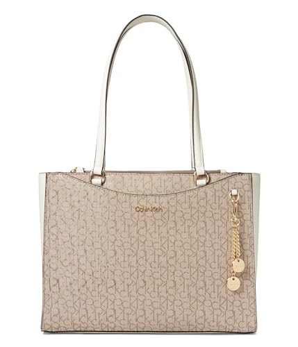 Almond/Taupe/White