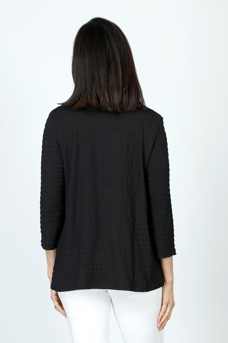 Stylish Puckered Cowl Neck Top for Women | Trendy Loose Fit Blouse | Perfect for Casual Outings, Office Wear & Date Nights