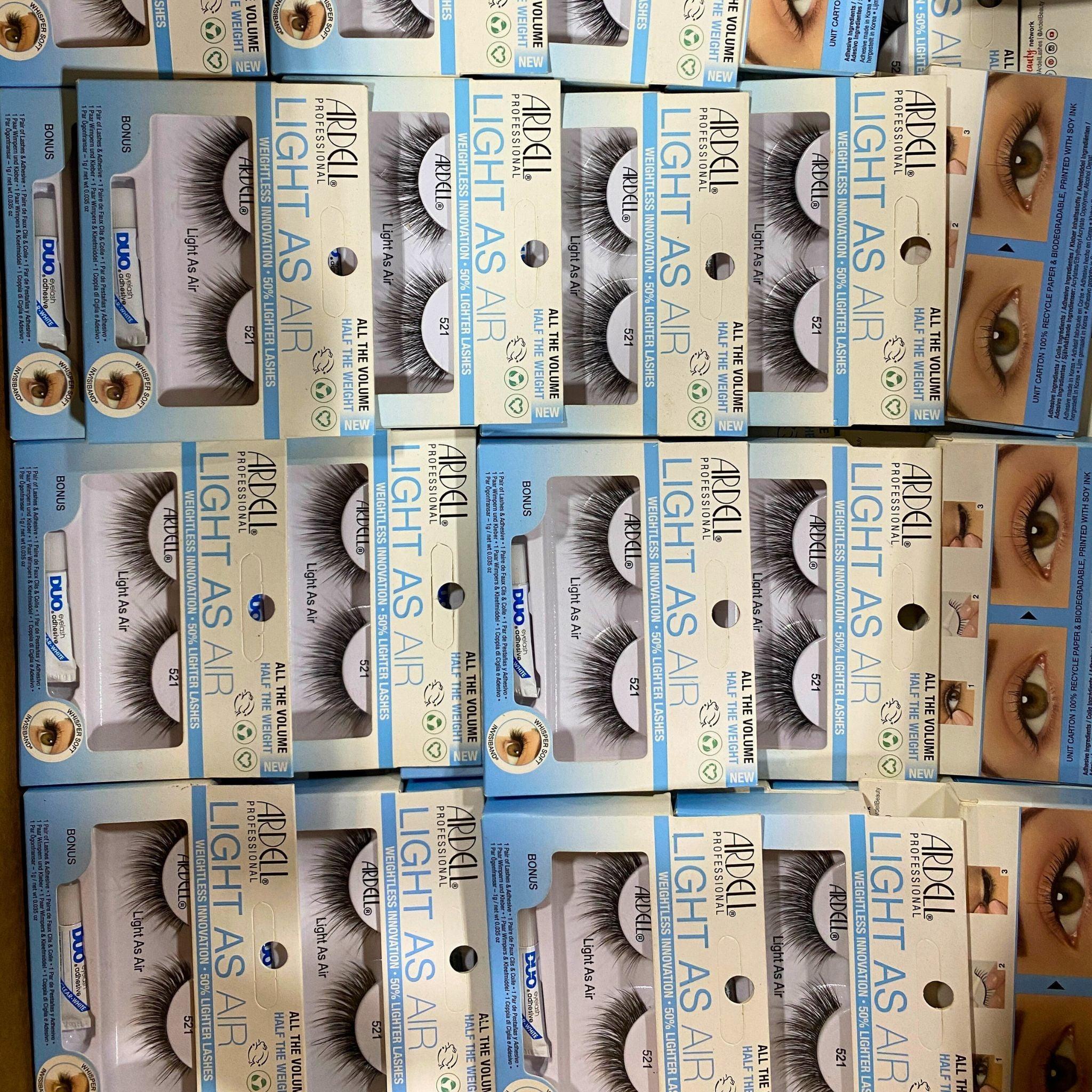 Ardell Mix Assorted False Eyelashes - 72 Pcs Lightweight Natural Lashes for Everyday Wear & Special Occasions