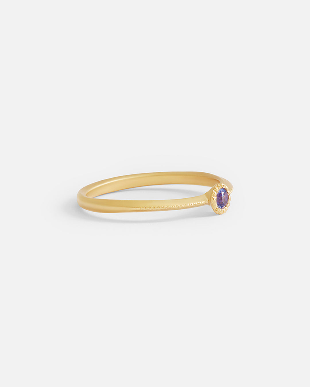 Melee Ball Light Blue Sapphire Ring - Elegant Sterling Silver Jewelry for Women | Perfect for Weddings, Engagements & Special Occasions