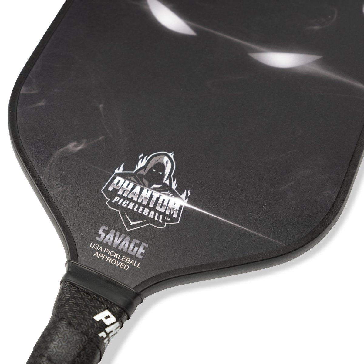 Phantom Savage Pickleball Paddle - Premium Carbon Fiber Pickleball Racket with Comfort Grip | Perfect for Indoor & Outdoor Court Games, Tournaments & Recreational Play