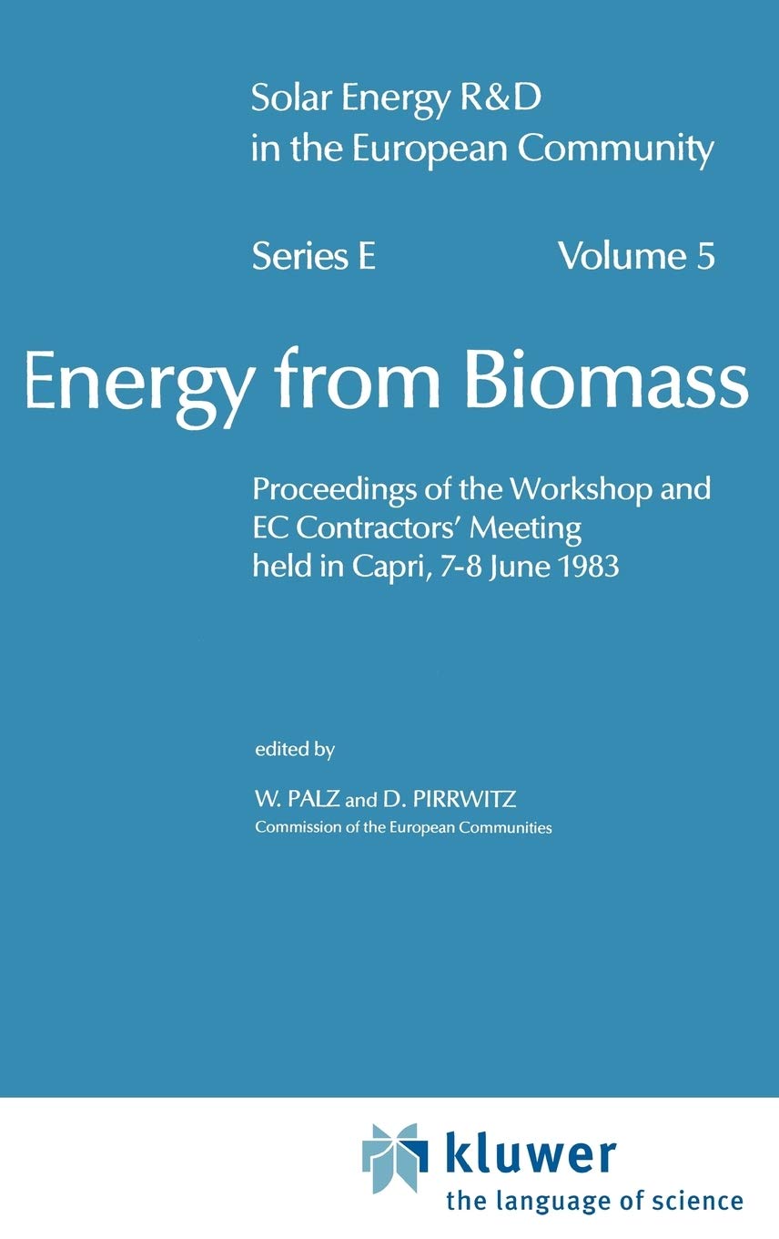 Energy from Biomass: Renewable Solar Energy Research & Development (Ec Series E:5) - Sustainable Power Solutions for Homes & Businesses