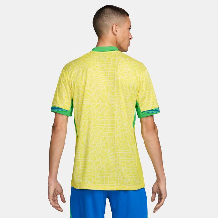 Nike Brazil 2024/25 Home Men's Soccer Jersey - Authentic Football Shirt for Fans & Players - Perfect for Matchdays, Training & Casual Wear
