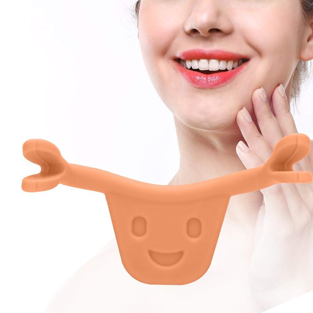 Smile Corrector & Face Trainer - Facial Beauty Device for Lip Tattoo & Mouth Exercise (Orange) | Perfect for Lip Shaping, Smile Training & Cosmetic Enhancement