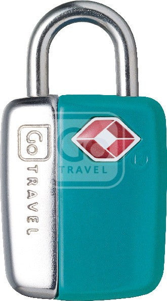 Go Travel Mini Glo Travel Lock - TSA Approved Luggage Lock with LED Light for Suitcases, Backpacks & Carry-On Bags - Secure Your Belongings During Travel, Camping & Night Use