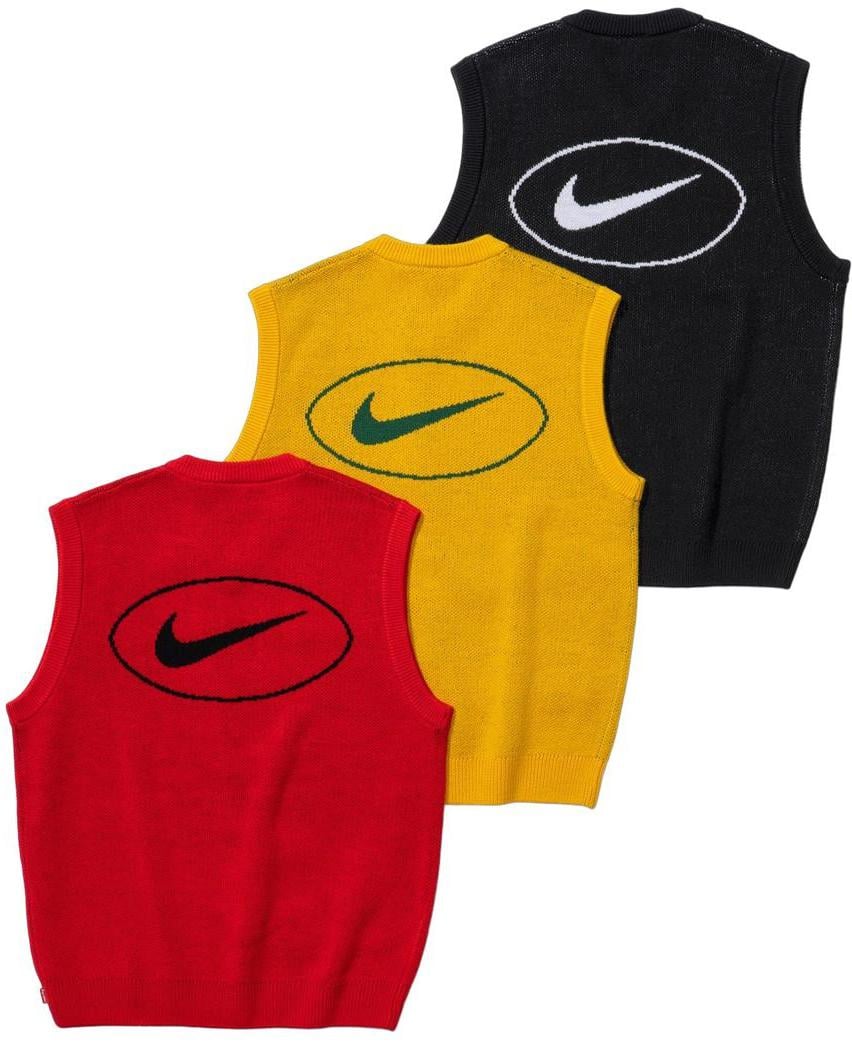 Supreme x Nike Sweater Vest for Men - Preorder Now | Stylish & Comfortable for Casual Wear, Street Fashion & Layering