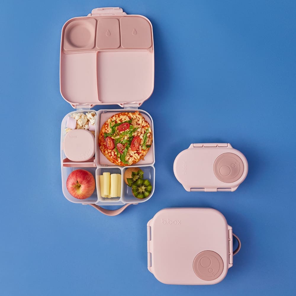 Large Bento Lunch Box for Kids - Insulated Food Container with Compartments, Leak-Proof, Microwave Safe - Perfect for School, Picnics & Travel (Blush Pink)