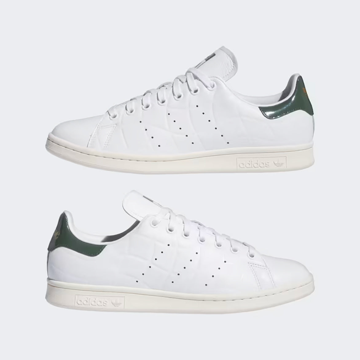 Adidas Stan Smith Cloud White Collegiate Green Green Oxide Sneakers – Men's & Women's Classic Tennis Shoes for Casual Wear & Street Style