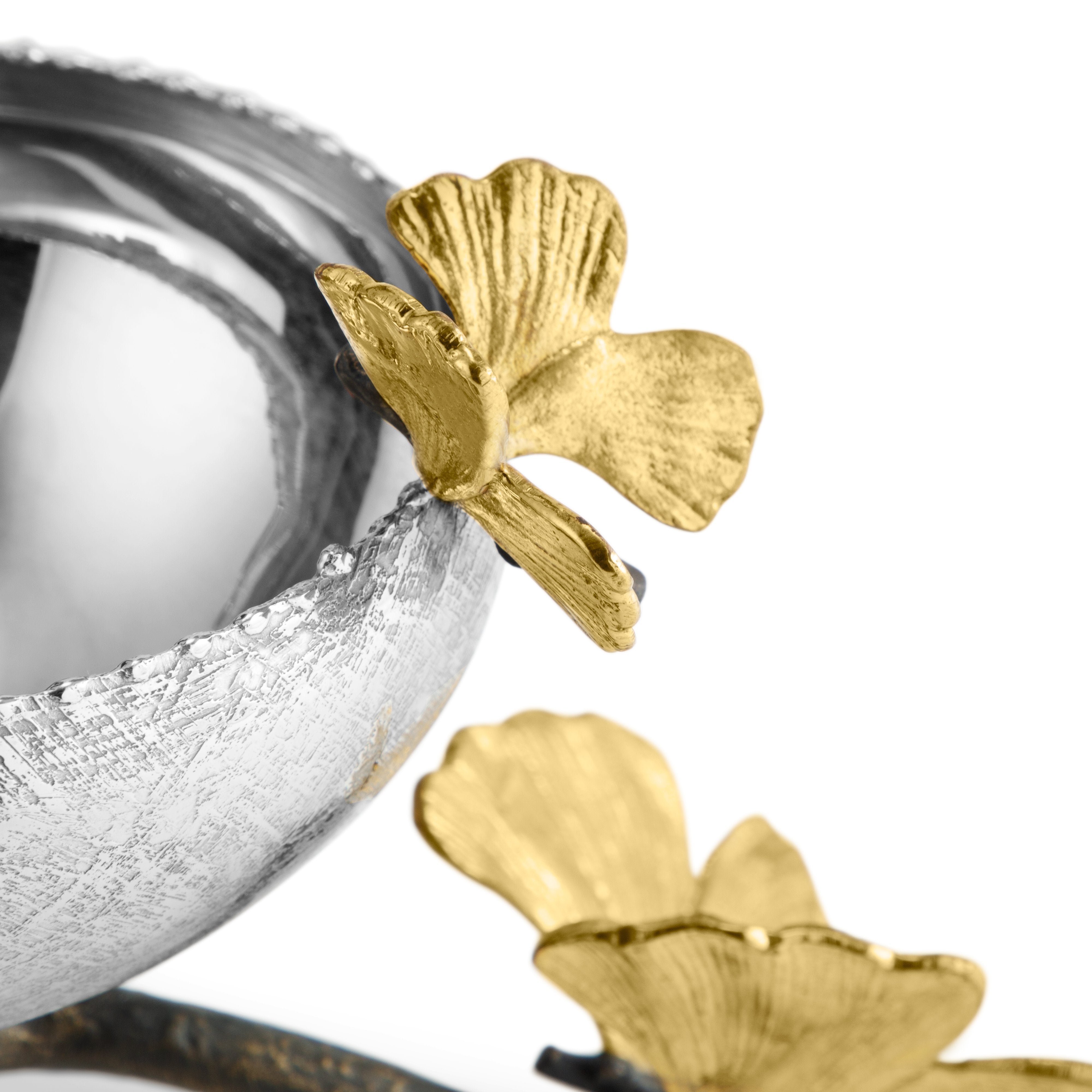 Butterfly Ginkgo Nut Dish - Premium Decorative Serving Platter for Sushi, Appetizers & Desserts - Elegant Tableware for Parties, Weddings & Home Decor