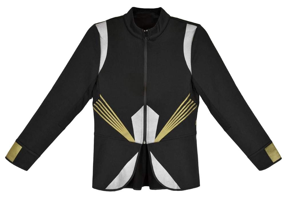 The Hunger Games Catching Fire Women's Training Jacket - Black, Size Small | Dystopian Cosplay, Costume Party & Movie-Inspired Fashion