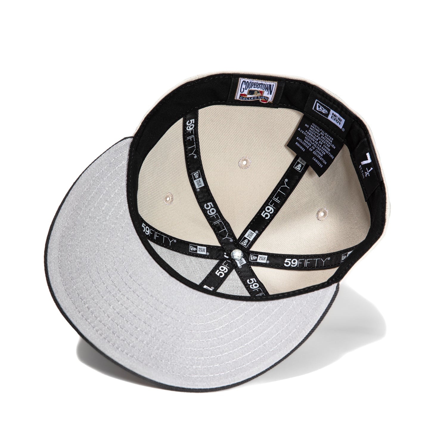New Era 59Fifty San Francisco Giants 2007 All Star Game Patch Adjustable Baseball Cap - Stone & Graphite Color for Men's Sports & Casual Wear