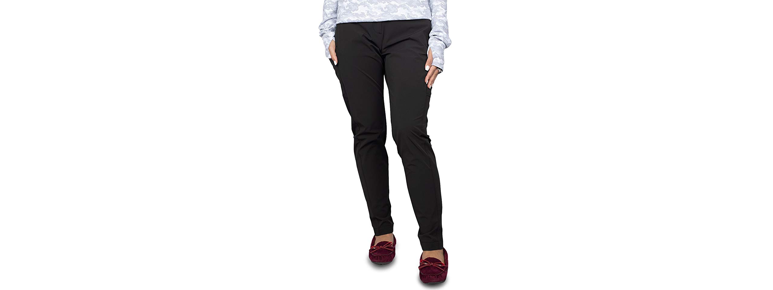 Cutter & Buck Women's Comfort Stretch Dress Pants for Work & Business - Professional Office Slacks with Wrinkle-Free Fabric for All-Day Wear