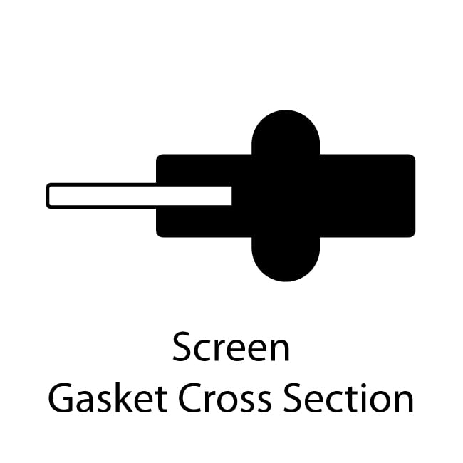 316L Stainless Steel Buna Sanitary Tri-Clamp® Screen Gasket - 4 Inch with 4 Mesh for Food & Beverage Processing | FDA Compliant | Perfect for Brewing, Dairy & Pharmaceutical Industries